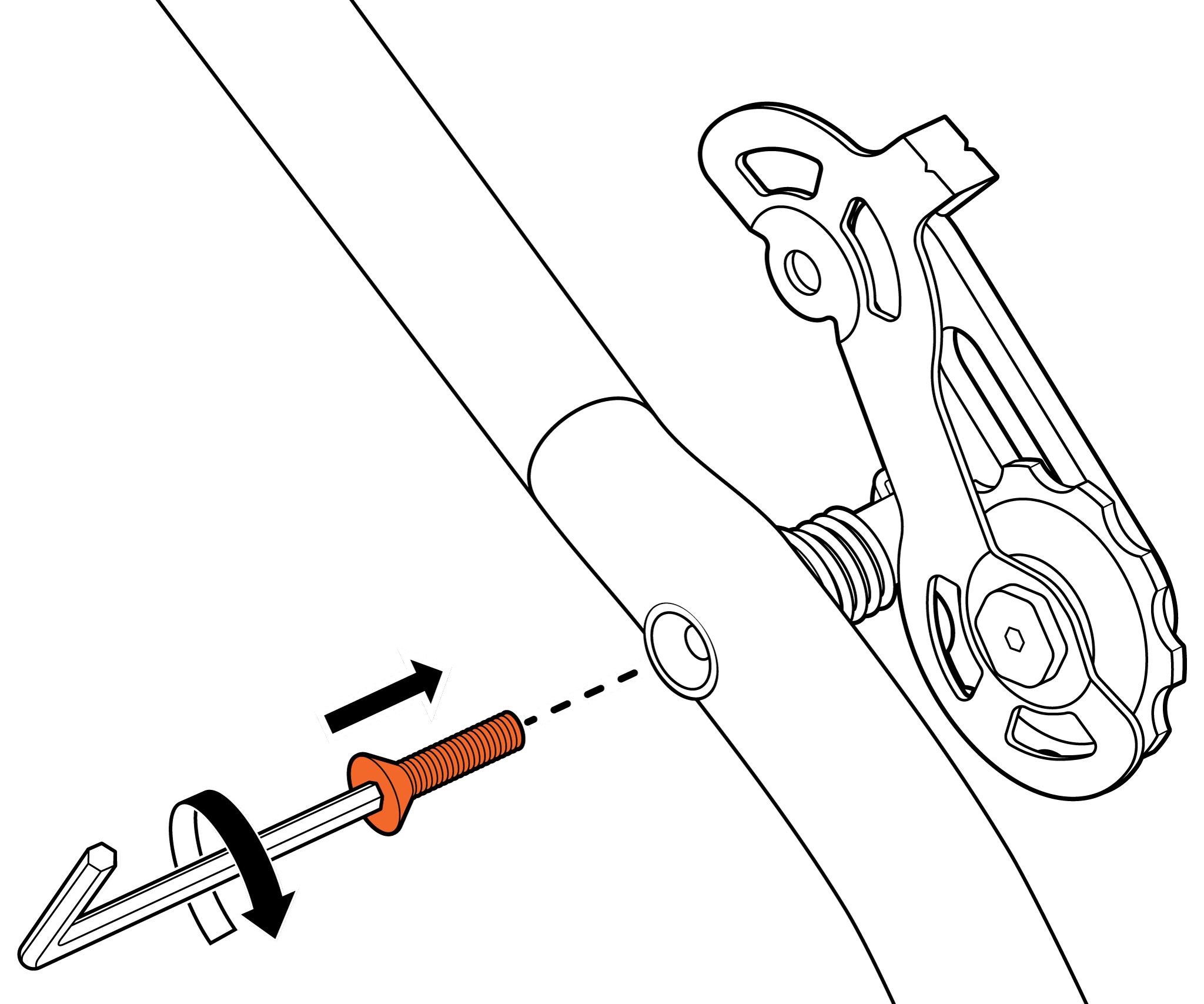 Secure the chain tensioner.png